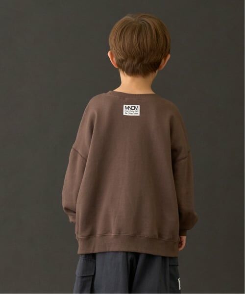 b・ROOM / ビールーム スウェット | 【MNCM】【毛玉バイバイ裏起毛】フロッキープリントビッグスウェット | 詳細21