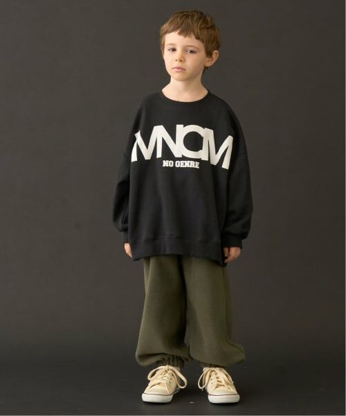 b・ROOM / ビールーム スウェット | 【MNCM】【毛玉バイバイ裏起毛】フロッキープリントビッグスウェット | 詳細22