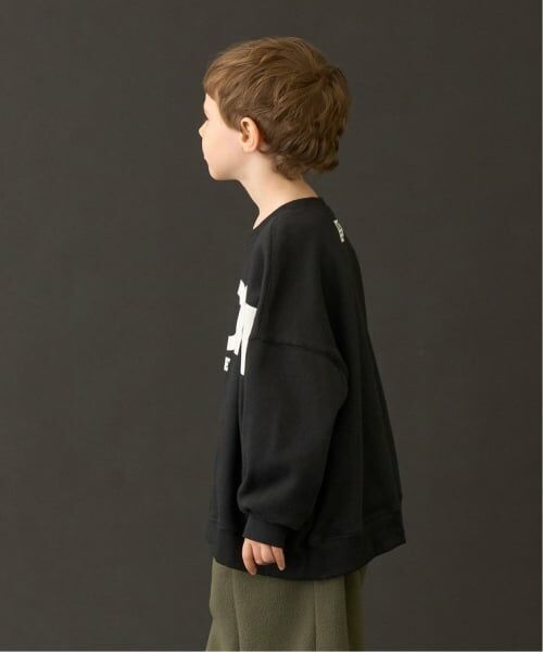 b・ROOM / ビールーム スウェット | 【MNCM】【毛玉バイバイ裏起毛】フロッキープリントビッグスウェット | 詳細23