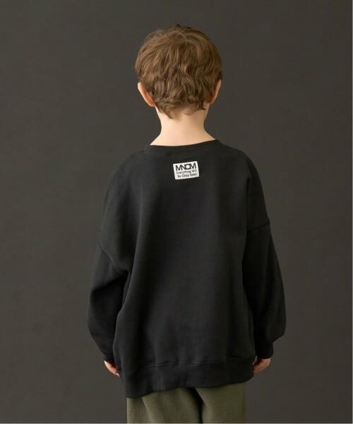 b・ROOM / ビールーム スウェット | 【MNCM】【毛玉バイバイ裏起毛】フロッキープリントビッグスウェット | 詳細24