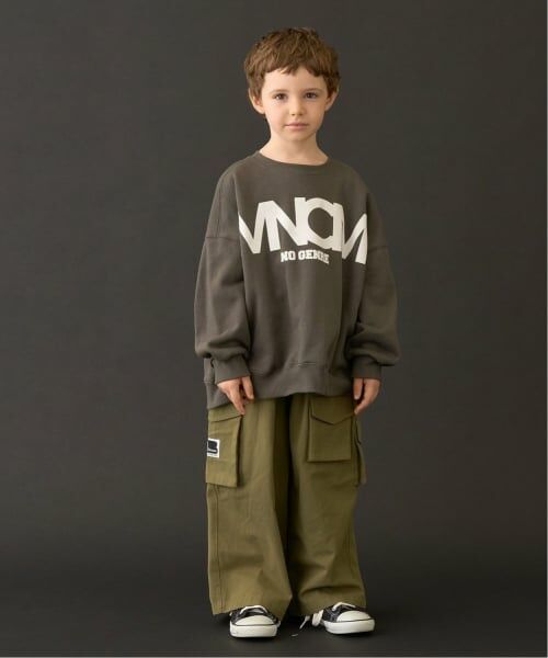 b・ROOM / ビールーム スウェット | 【MNCM】【毛玉バイバイ裏起毛】フロッキープリントビッグスウェット | 詳細25