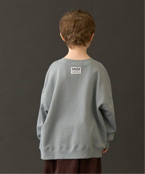 b・ROOM / ビールーム スウェット | 【MNCM】【毛玉バイバイ裏起毛】フロッキープリントビッグスウェット | 詳細30