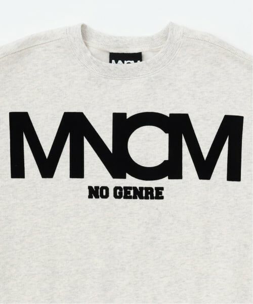 b・ROOM / ビールーム スウェット | 【MNCM】【毛玉バイバイ裏起毛】フロッキープリントビッグスウェット | 詳細8