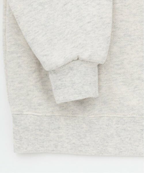 b・ROOM / ビールーム スウェット | 【MNCM】【毛玉バイバイ裏起毛】フロッキープリントビッグスウェット | 詳細9