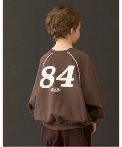 【MNCM】【毛玉バイバイ裏起毛】ラグランパイピングビッグスウェット