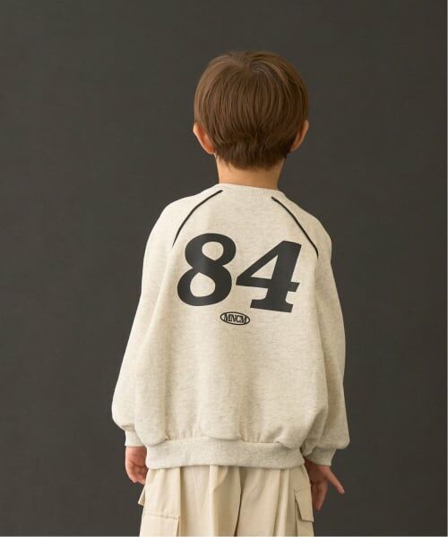 b・ROOM / ビールーム スウェット | 【MNCM】【毛玉バイバイ裏起毛】ラグランパイピングビッグスウェット | 詳細16