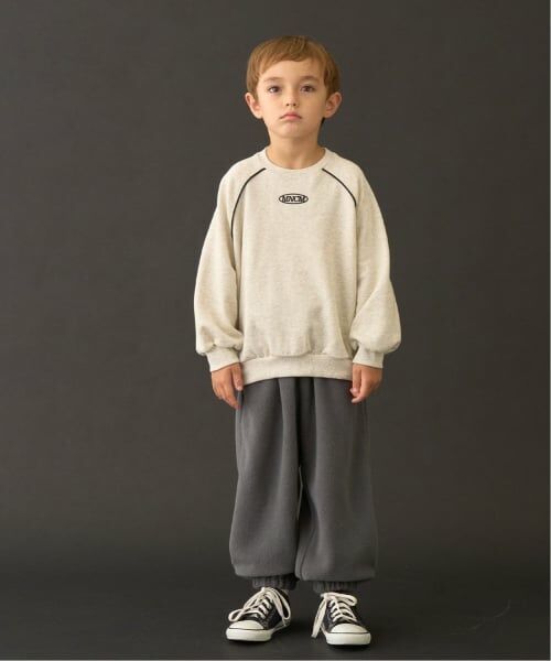 b・ROOM / ビールーム スウェット | 【MNCM】【毛玉バイバイ裏起毛】ラグランパイピングビッグスウェット | 詳細17