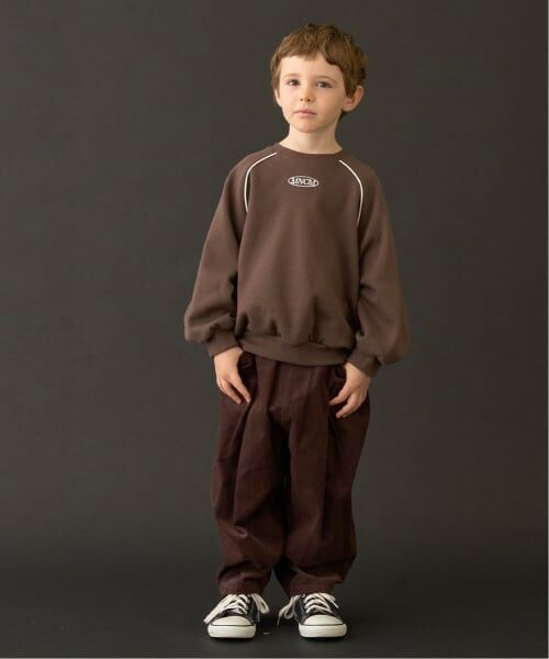 b・ROOM / ビールーム スウェット | 【MNCM】【毛玉バイバイ裏起毛】ラグランパイピングビッグスウェット | 詳細19