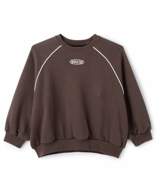 b・ROOM / ビールーム スウェット | 【MNCM】【毛玉バイバイ裏起毛】ラグランパイピングビッグスウェット | 詳細2
