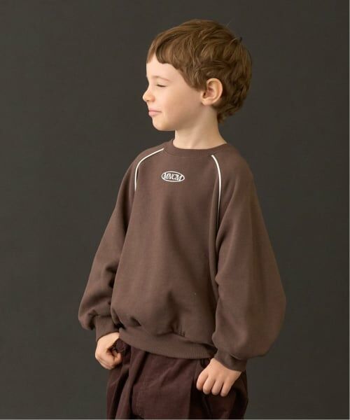 b・ROOM / ビールーム スウェット | 【MNCM】【毛玉バイバイ裏起毛】ラグランパイピングビッグスウェット | 詳細20