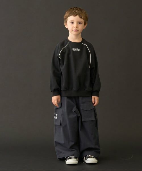 b・ROOM / ビールーム スウェット | 【MNCM】【毛玉バイバイ裏起毛】ラグランパイピングビッグスウェット | 詳細22