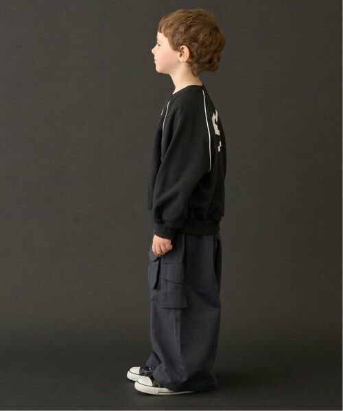 b・ROOM / ビールーム スウェット | 【MNCM】【毛玉バイバイ裏起毛】ラグランパイピングビッグスウェット | 詳細24