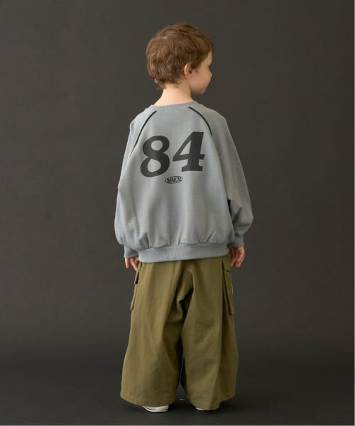 b・ROOM / ビールーム スウェット | 【MNCM】【毛玉バイバイ裏起毛】ラグランパイピングビッグスウェット | 詳細30