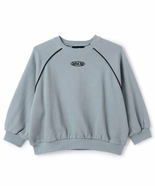 b・ROOM / ビールーム スウェット | 【MNCM】【毛玉バイバイ裏起毛】ラグランパイピングビッグスウェット | 詳細4