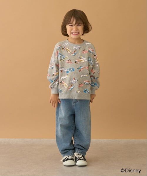 b・ROOM / ビールーム スウェット | 【Disney】【毛玉バイバイ裏毛】ミッキー＆フレンズ/総柄スウェット | 詳細18