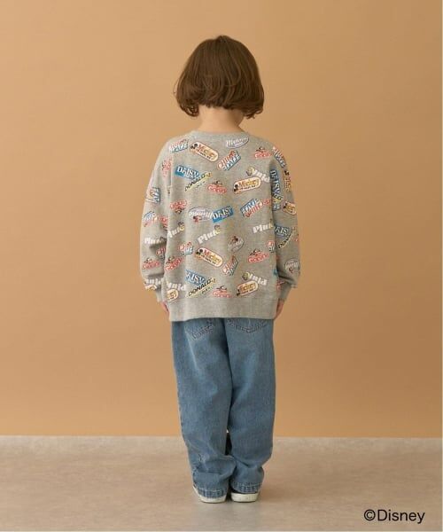 b・ROOM / ビールーム スウェット | 【Disney】【毛玉バイバイ裏毛】ミッキー＆フレンズ/総柄スウェット | 詳細19