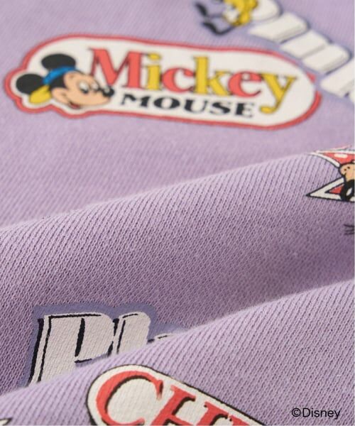 b・ROOM / ビールーム スウェット | 【Disney】【毛玉バイバイ裏毛】ミッキー＆フレンズ/総柄スウェット | 詳細8