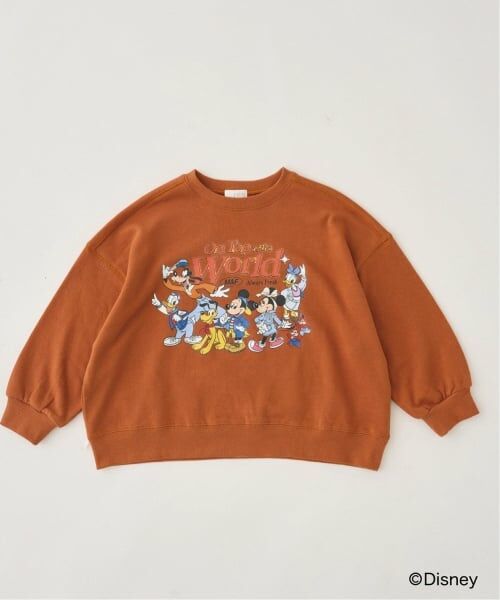 b・ROOM / ビールーム スウェット | 【Disney】【毛玉バイバイ裏毛】ミッキー＆フレンズ/スウェット | 詳細1