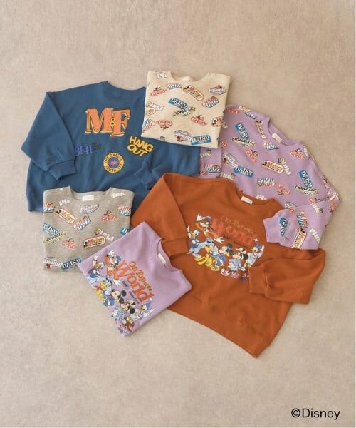 b・ROOM / ビールーム スウェット | 【Disney】【毛玉バイバイ裏毛】ミッキー＆フレンズ/スウェット | 詳細12