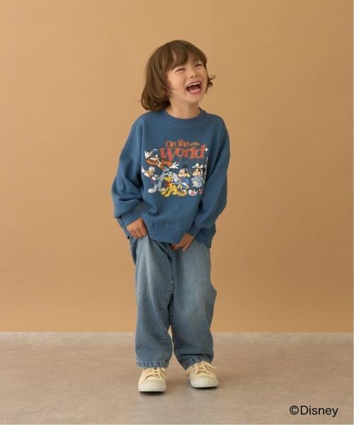 b・ROOM / ビールーム スウェット | 【Disney】【毛玉バイバイ裏毛】ミッキー＆フレンズ/スウェット | 詳細17