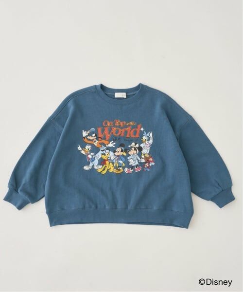 b・ROOM / ビールーム スウェット | 【Disney】【毛玉バイバイ裏毛】ミッキー＆フレンズ/スウェット | 詳細2