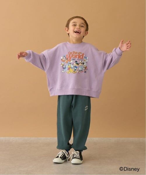 b・ROOM / ビールーム スウェット | 【Disney】【毛玉バイバイ裏毛】ミッキー＆フレンズ/スウェット | 詳細20