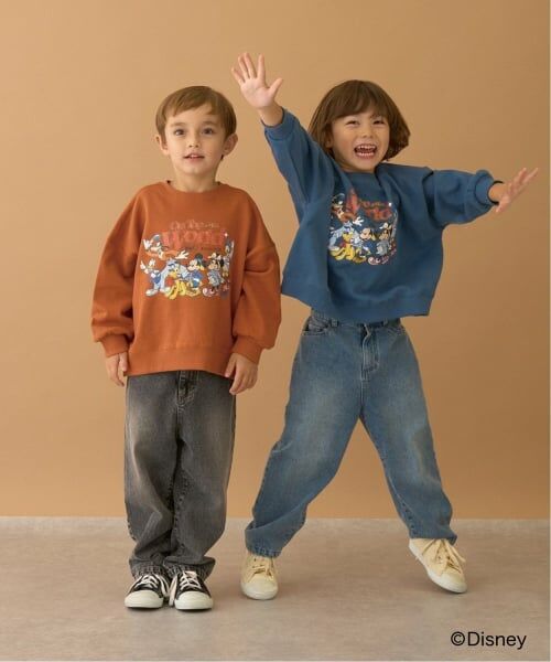 b・ROOM / ビールーム スウェット | 【Disney】【毛玉バイバイ裏毛】ミッキー＆フレンズ/スウェット | 詳細24