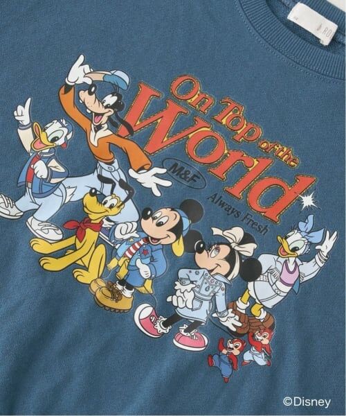 b・ROOM / ビールーム スウェット | 【Disney】【毛玉バイバイ裏毛】ミッキー＆フレンズ/スウェット | 詳細5