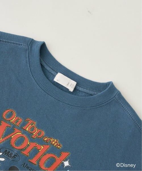 b・ROOM / ビールーム スウェット | 【Disney】【毛玉バイバイ裏毛】ミッキー＆フレンズ/スウェット | 詳細7