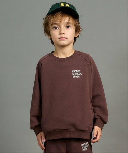 b・ROOM / ビールーム スウェット | 【速乾裏毛】バルーントレーナー（コゲ茶）
