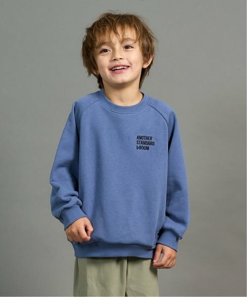 b・ROOM / ビールーム スウェット | 【速乾裏毛】バルーントレーナー（モデレート ブルー）