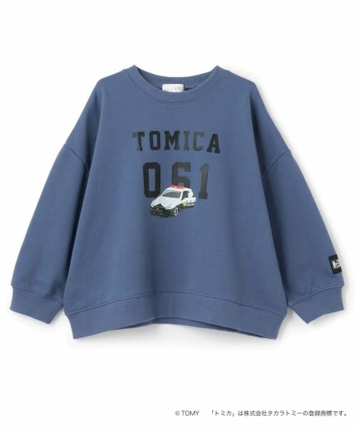 b・ROOM / ビールーム スウェット | 【速乾裏毛】トミカワイドシルエットトレーナー | 詳細1