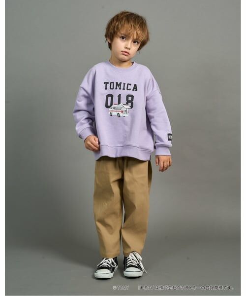 b・ROOM / ビールーム スウェット | 【速乾裏毛】トミカワイドシルエットトレーナー | 詳細13