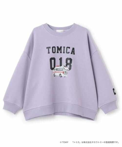 b・ROOM / ビールーム スウェット | 【速乾裏毛】トミカワイドシルエットトレーナー | 詳細2