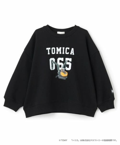 b・ROOM / ビールーム スウェット | 【速乾裏毛】トミカワイドシルエットトレーナー | 詳細3