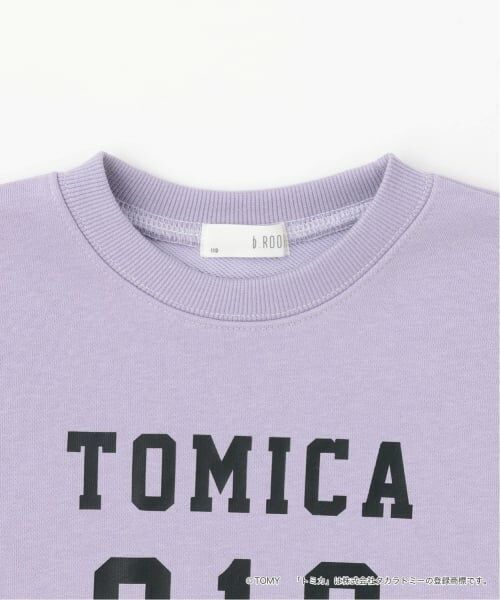 b・ROOM / ビールーム スウェット | 【速乾裏毛】トミカワイドシルエットトレーナー | 詳細6