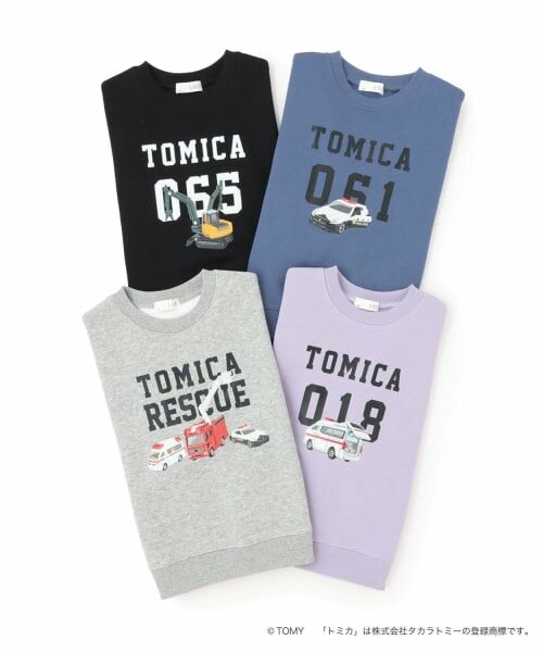 b・ROOM / ビールーム スウェット | 【速乾裏毛】トミカワイドシルエットトレーナー | 詳細9