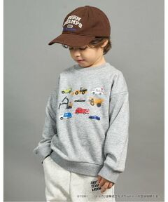 【速乾裏毛】トミカ車集合トレーナー