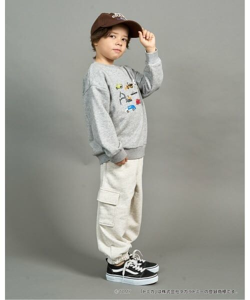 b・ROOM / ビールーム スウェット | 【速乾裏毛】トミカ車集合トレーナー | 詳細19