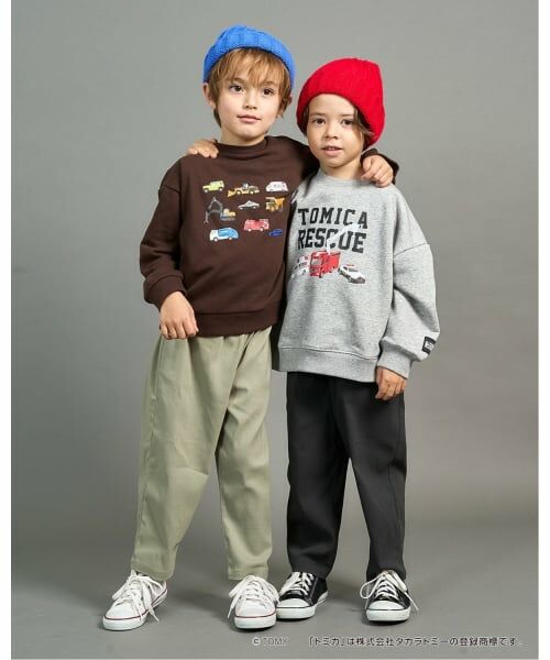 b・ROOM / ビールーム スウェット | 【速乾裏毛】トミカ車集合トレーナー | 詳細21