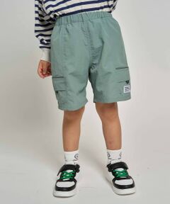 b・ROOM / ビールーム ショート・ハーフ・半端丈パンツ | 【スクール対応】【撥水・防汚・耐久・UV】４分丈パンツ(反射シート付き)