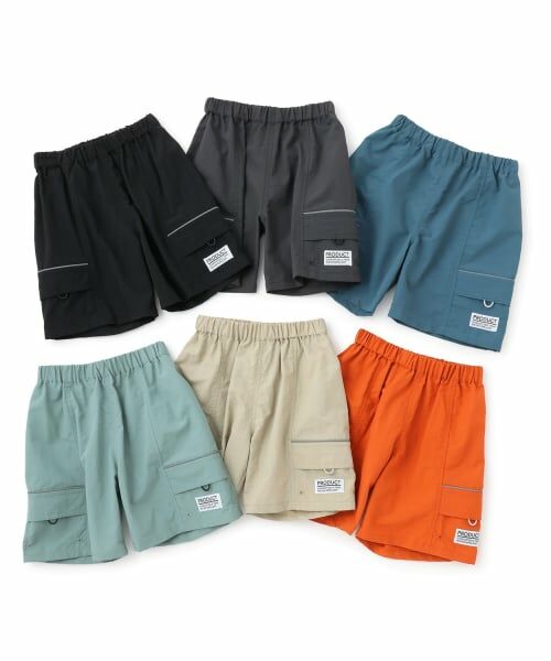 b・ROOM / ビールーム ショート・ハーフ・半端丈パンツ | 【スクール対応】【撥水・防汚・耐久・UV】4分丈パンツ(反射シート付き) | 詳細12