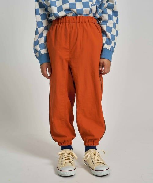 b・ROOM / ビールーム その他パンツ | 【スクール対応】【撥水・防汚・耐久・UV】クライミングパンツ(反射シート付き)（ダーク オレンジ）