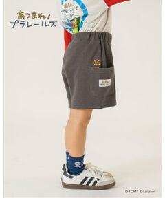 b・ROOM / ビールーム ショート・ハーフ・半端丈パンツ | 【あつまれ！プラレールズ】【ともパン】レールズ・ジョーケーズ/4分丈パンツ