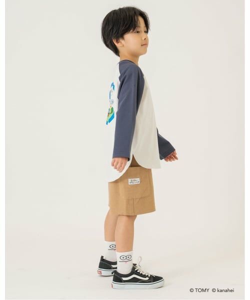 b・ROOM / ビールーム ショート・ハーフ・半端丈パンツ | 【あつまれ！プラレールズ】【ともパン】レールズ・ジョーケーズ/4分丈パンツ | 詳細11