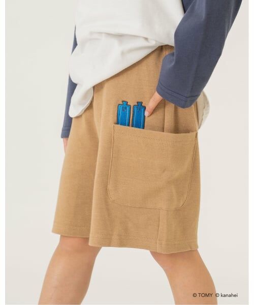 b・ROOM / ビールーム ショート・ハーフ・半端丈パンツ | 【あつまれ！プラレールズ】【ともパン】レールズ・ジョーケーズ/4分丈パンツ | 詳細12