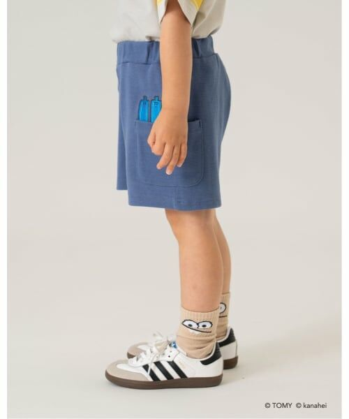 b・ROOM / ビールーム ショート・ハーフ・半端丈パンツ | 【あつまれ！プラレールズ】【ともパン】レールズ・ジョーケーズ/4分丈パンツ | 詳細15