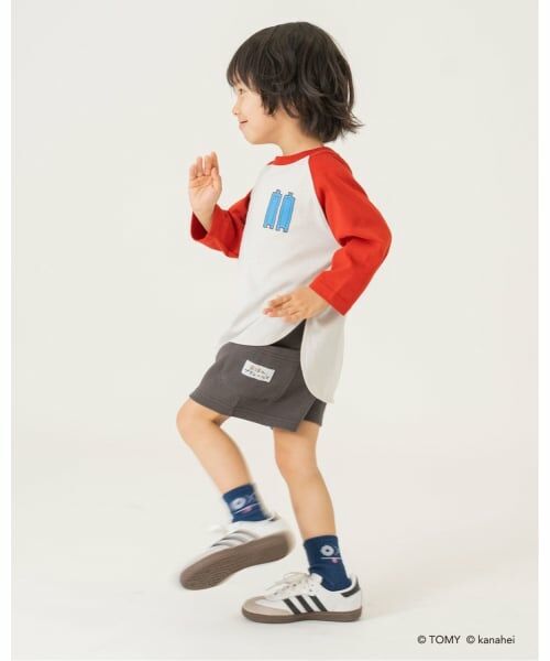 b・ROOM / ビールーム ショート・ハーフ・半端丈パンツ | 【あつまれ！プラレールズ】【ともパン】レールズ・ジョーケーズ/4分丈パンツ | 詳細18