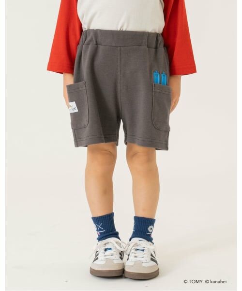 b・ROOM / ビールーム ショート・ハーフ・半端丈パンツ | 【あつまれ！プラレールズ】【ともパン】レールズ・ジョーケーズ/4分丈パンツ | 詳細19