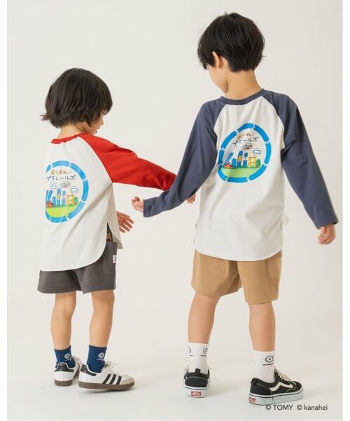 b・ROOM / ビールーム ショート・ハーフ・半端丈パンツ | 【あつまれ！プラレールズ】【ともパン】レールズ・ジョーケーズ/4分丈パンツ | 詳細22